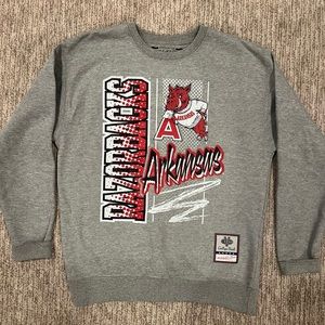University of Arkansas Razorbacks crewneck